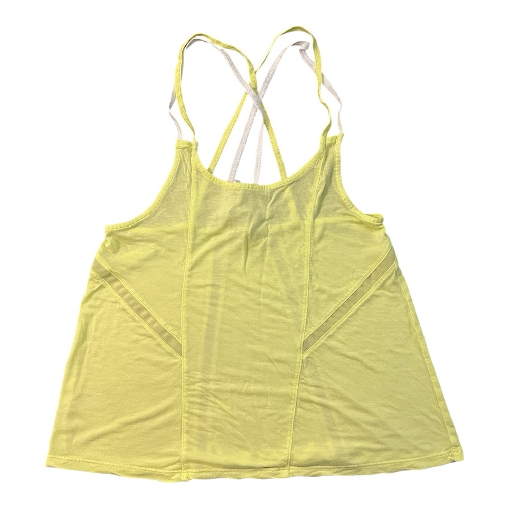Alo Yoga Yellow Tank Top Size Small